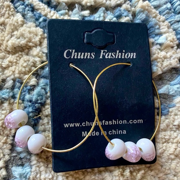 Chuns Fashion Jewelry - Chuns Fashion Statement Gold Hoops